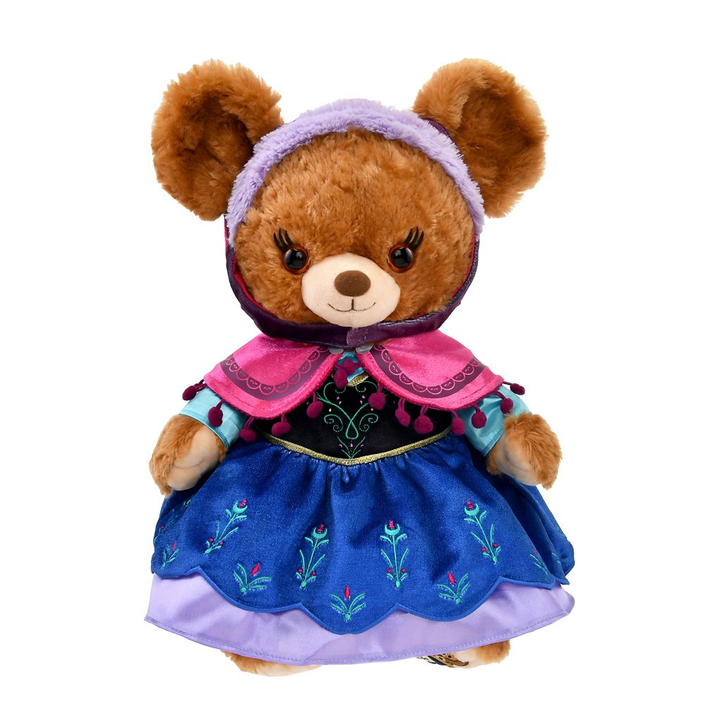 ユニベアシティ ぬいぐるみ専用コスチューム(M) アナ アナと雪の女王