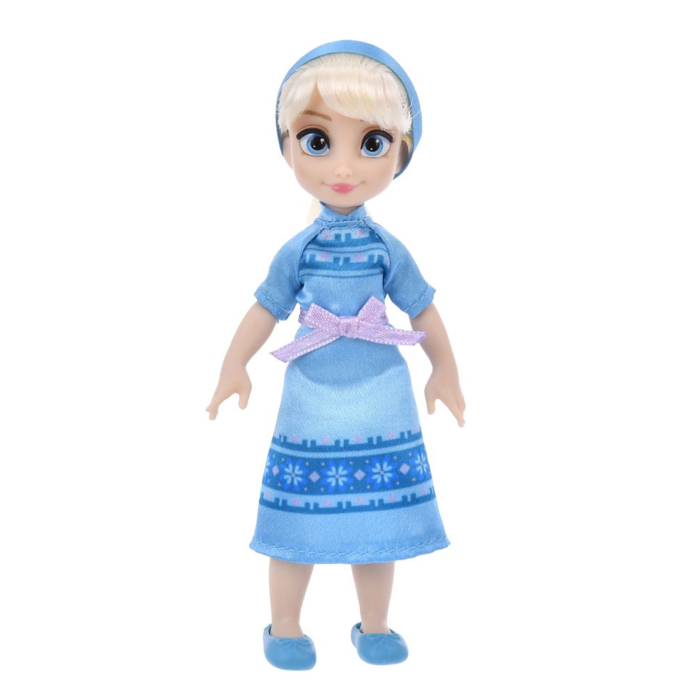 【再入荷】エルサ＆オラフ ドール ミニ プレイセット ケース入り Disney Once Upon a Story