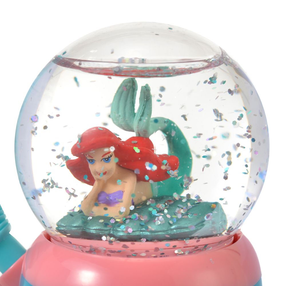 レア ディズニープリンセス オルゴール スノードーム メリーゴーランド