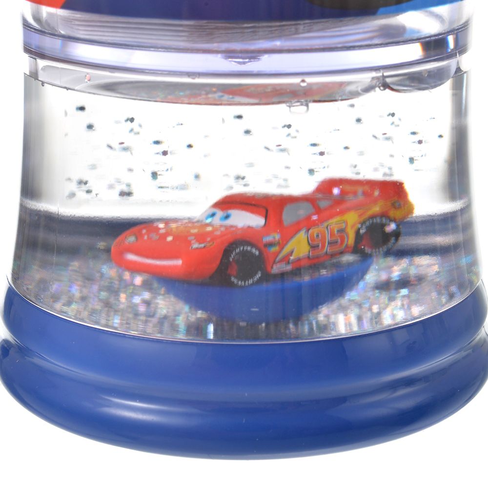 【再入荷】【キッズ用】ライトニング・マックィーン＆クルーズ・ラミレス 水筒・ウォーターボトル スノードーム Racing