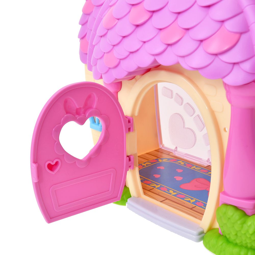 【再入荷】ミニー＆フィガロ おもちゃ ハウス ハンドル付きのおうち プレイセット