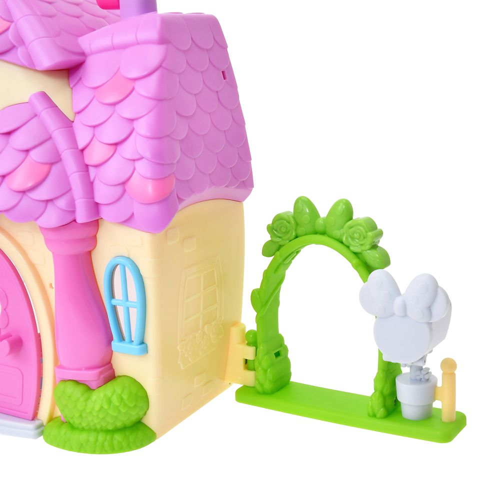 【再入荷】ミニー＆フィガロ おもちゃ ハウス ハンドル付きのおうち プレイセット