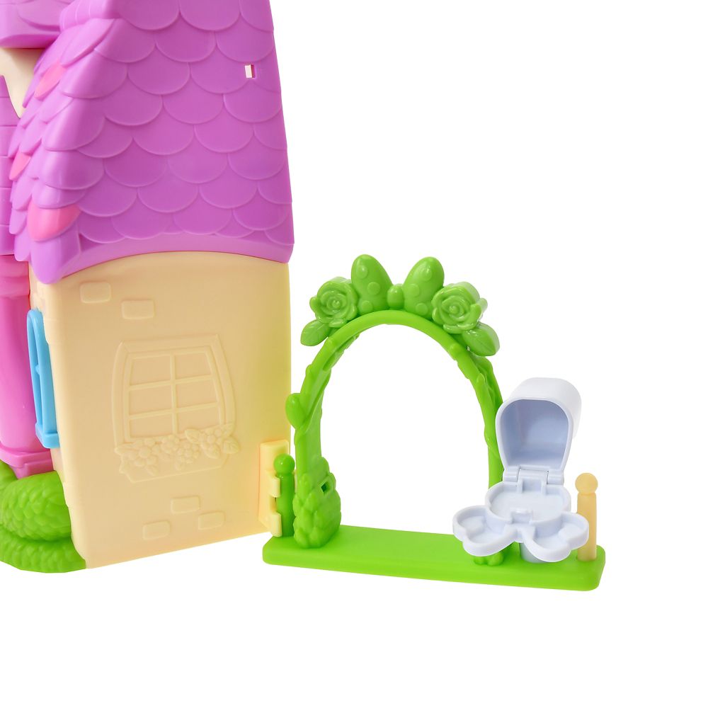 【再入荷】ミニー＆フィガロ おもちゃ ハウス ハンドル付きのおうち プレイセット