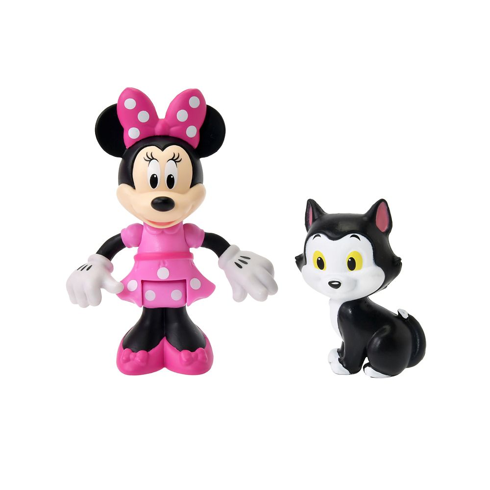 【再入荷】ミニー＆フィガロ おもちゃ ハウス ハンドル付きのおうち プレイセット