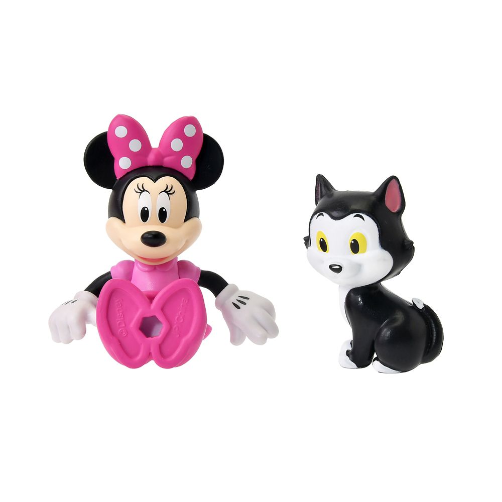 【再入荷】ミニー＆フィガロ おもちゃ ハウス ハンドル付きのおうち プレイセット