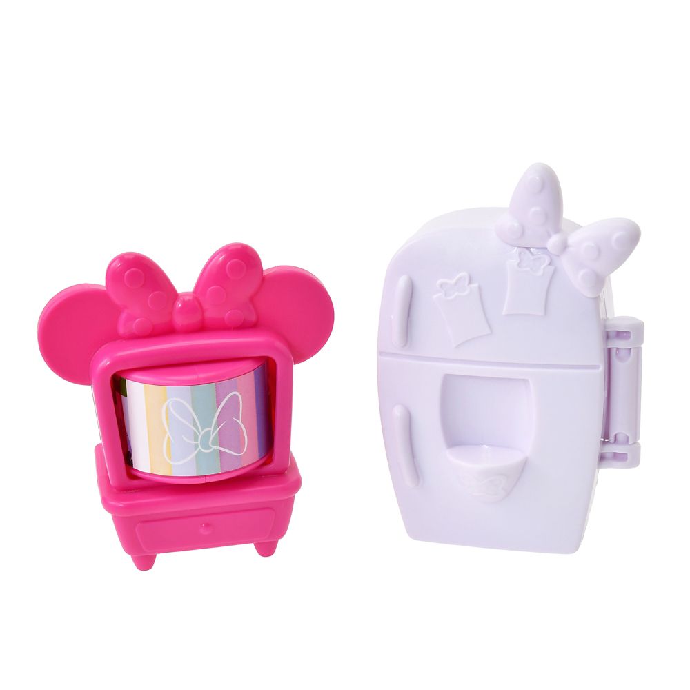 【再入荷】ミニー＆フィガロ おもちゃ ハウス ハンドル付きのおうち プレイセット