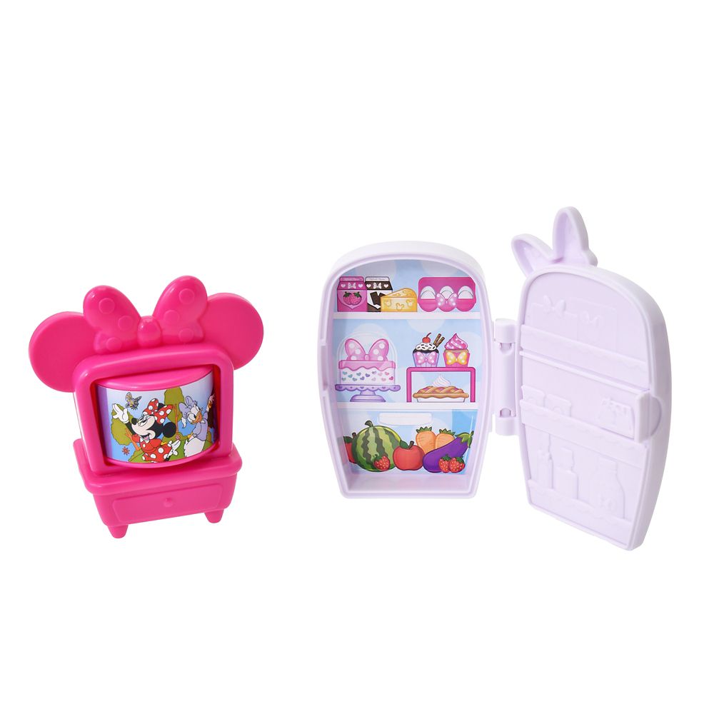 【再入荷】ミニー＆フィガロ おもちゃ ハウス ハンドル付きのおうち プレイセット