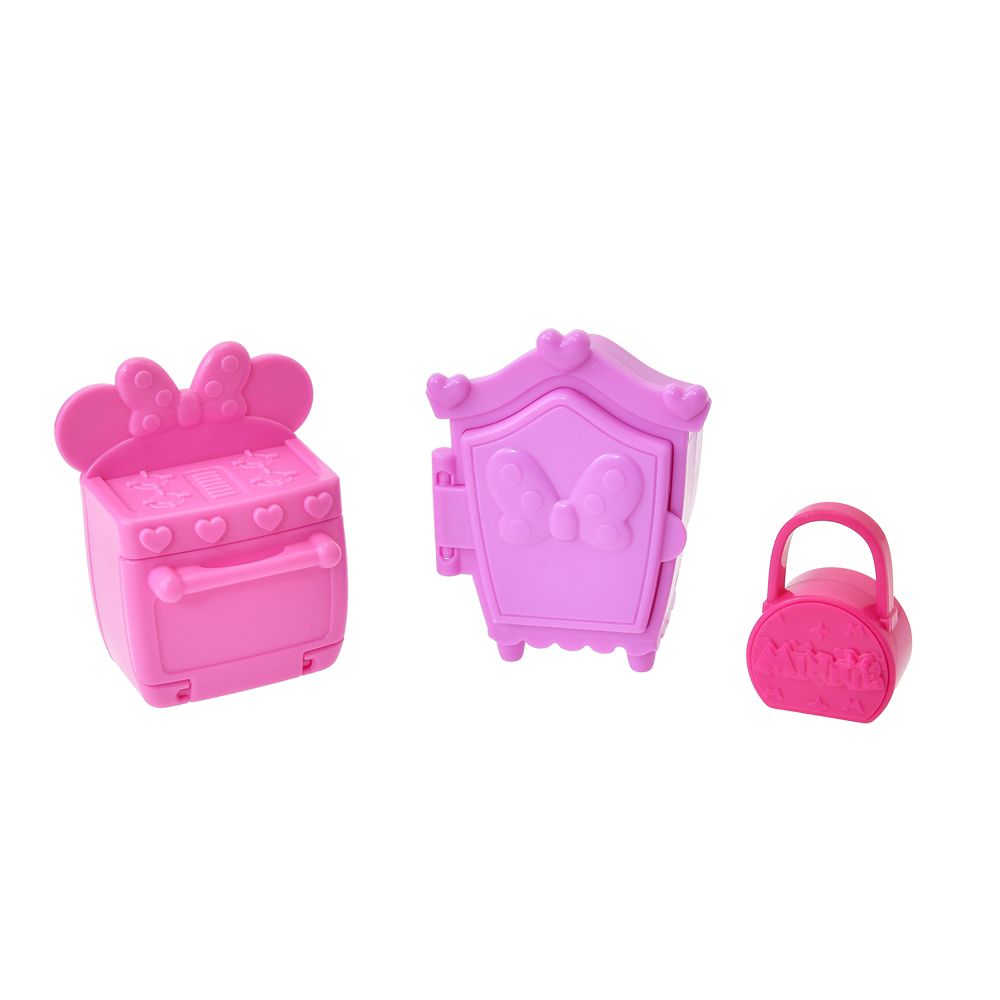 【再入荷】ミニー＆フィガロ おもちゃ ハウス ハンドル付きのおうち プレイセット