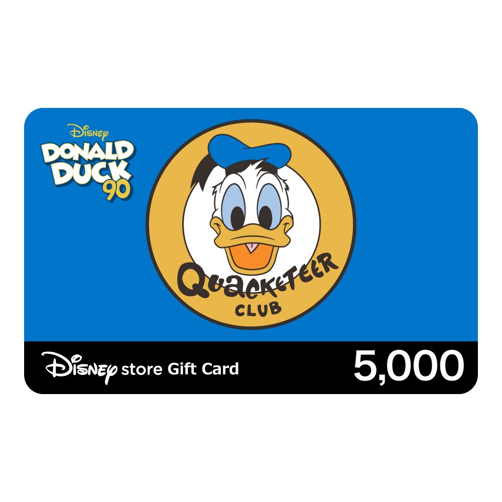 【ディズニー公式】ディズニーストア eギフトカード Donald Duck Birthday 5000円(非課税)