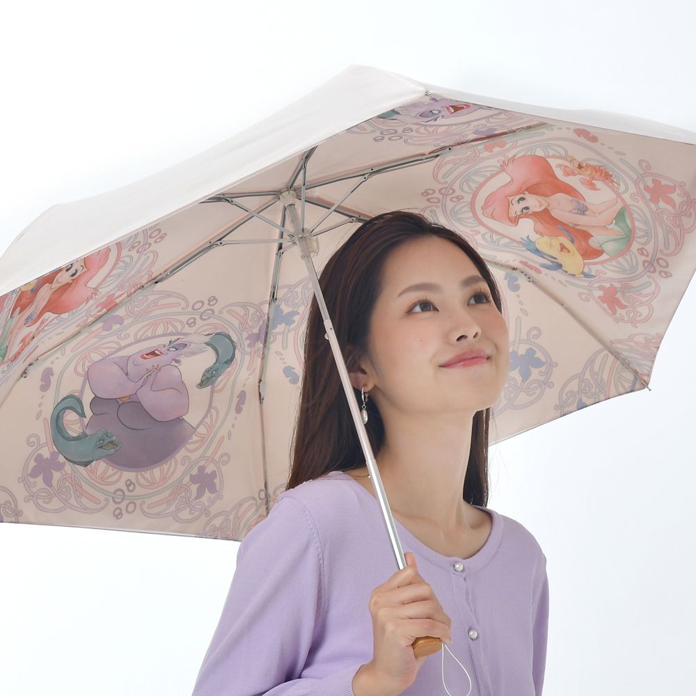日傘 リトルマーメイド 傘 遅い アリエル