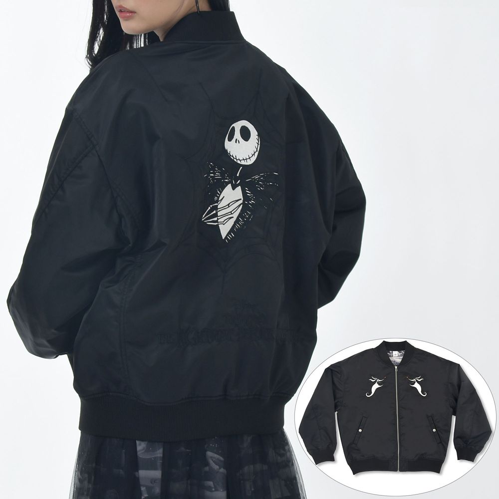 ジャック・スケリントン＆ゼロ ブルゾン MA-1 ジャケット ナイトメアー