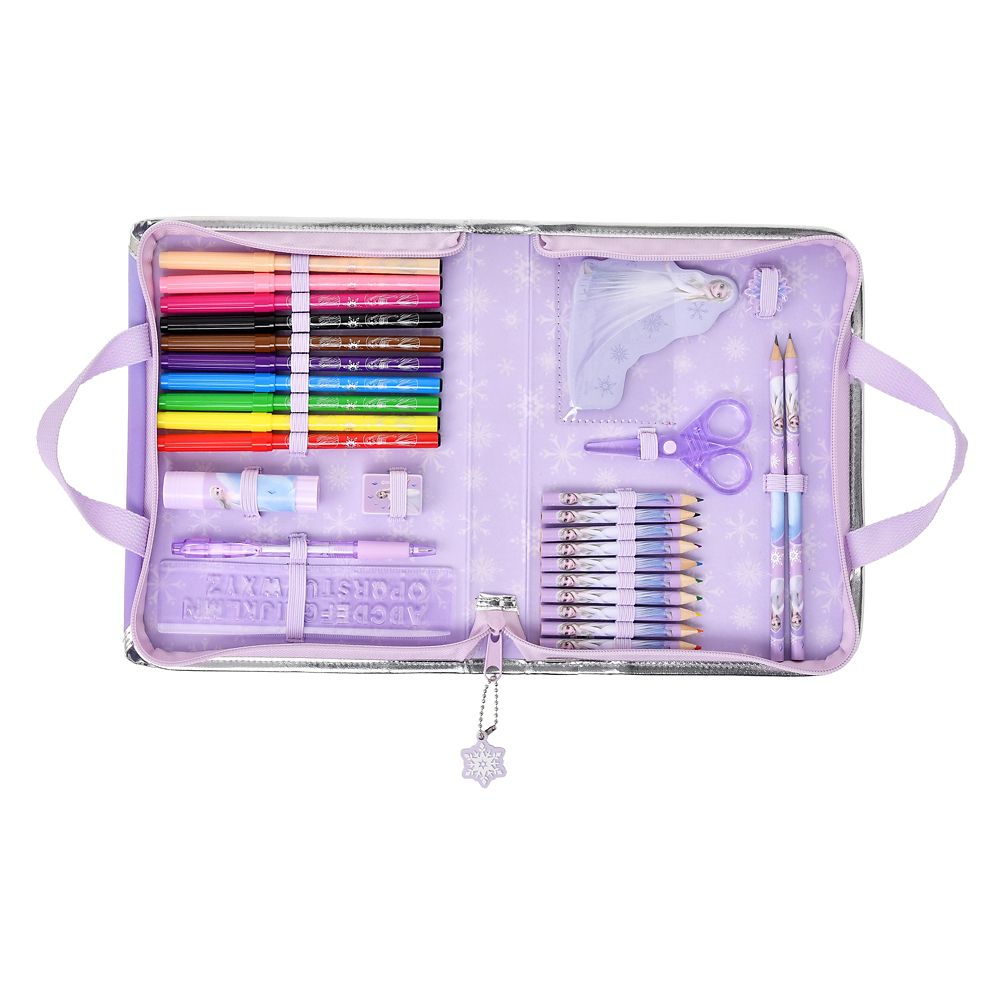 【再入荷】【キッズ用】エルサ ステーショナリーセット フラップバッグ型 Queen