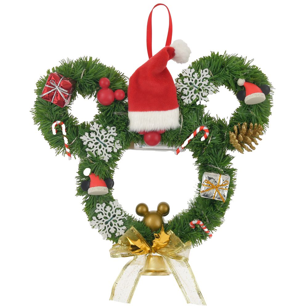 ダッフィフレンズ　ミッキー型クリスマスリース クリスマスリース ダッフィー＆フレンズ ミッキー型 新品未使用