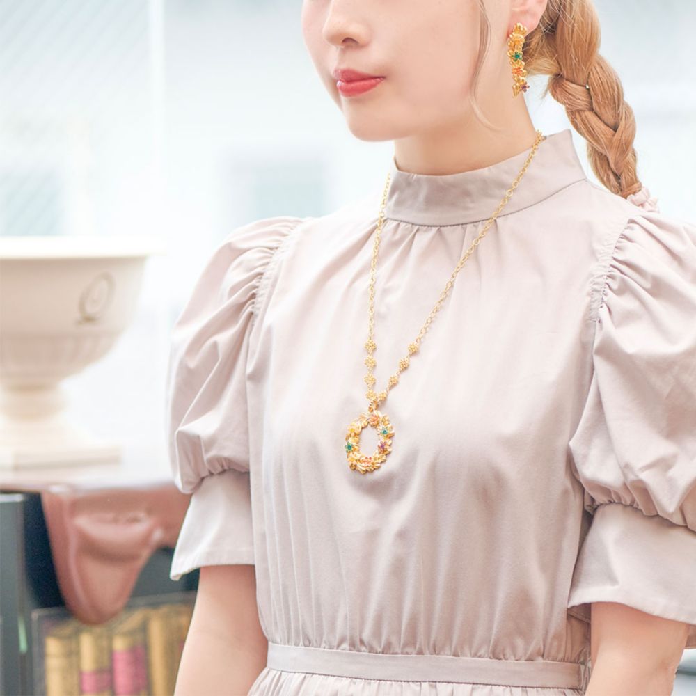 【キューポット】ラプンツェル/ネックレス　クリームケーキ