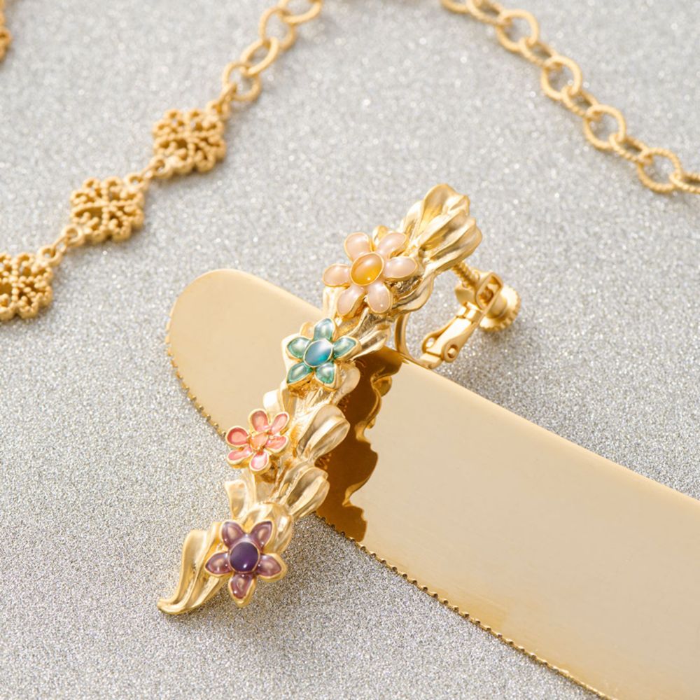 【キューポット】ラプンツェル/イヤリング　クリームケーキ