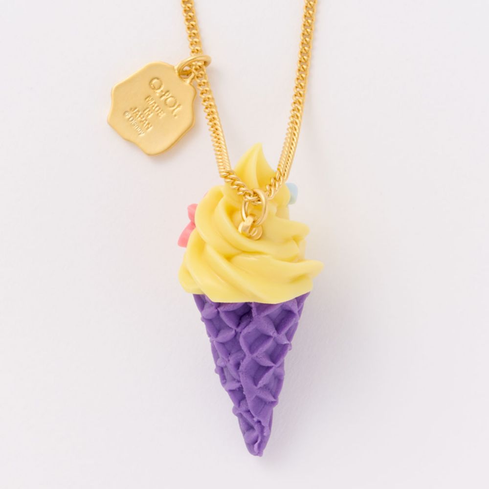 【キューポット】ラプンツェル/ネックレス　アイスクリーム