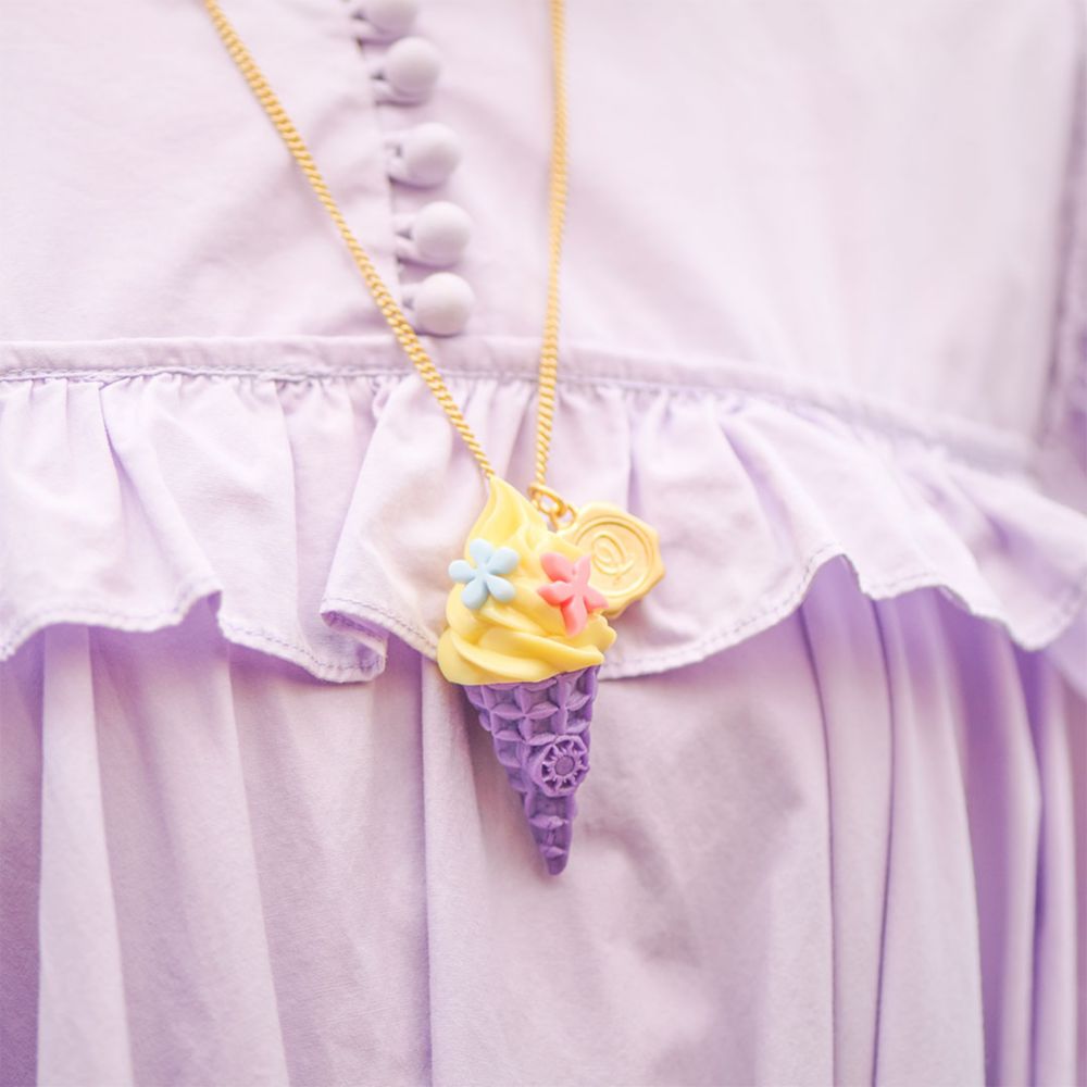 【キューポット】ラプンツェル/ネックレス　アイスクリーム