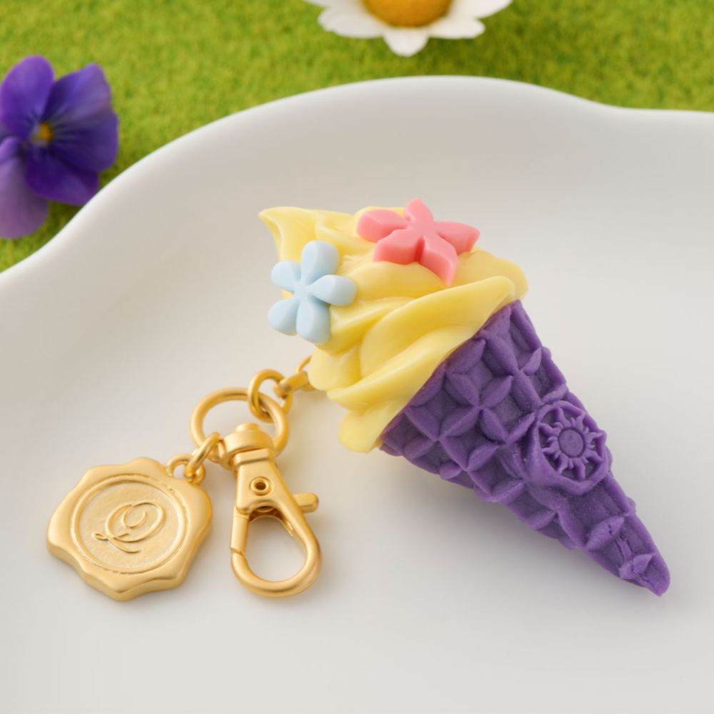 【キューポット】ラプンツェル/バッグチャーム　アイスクリーム