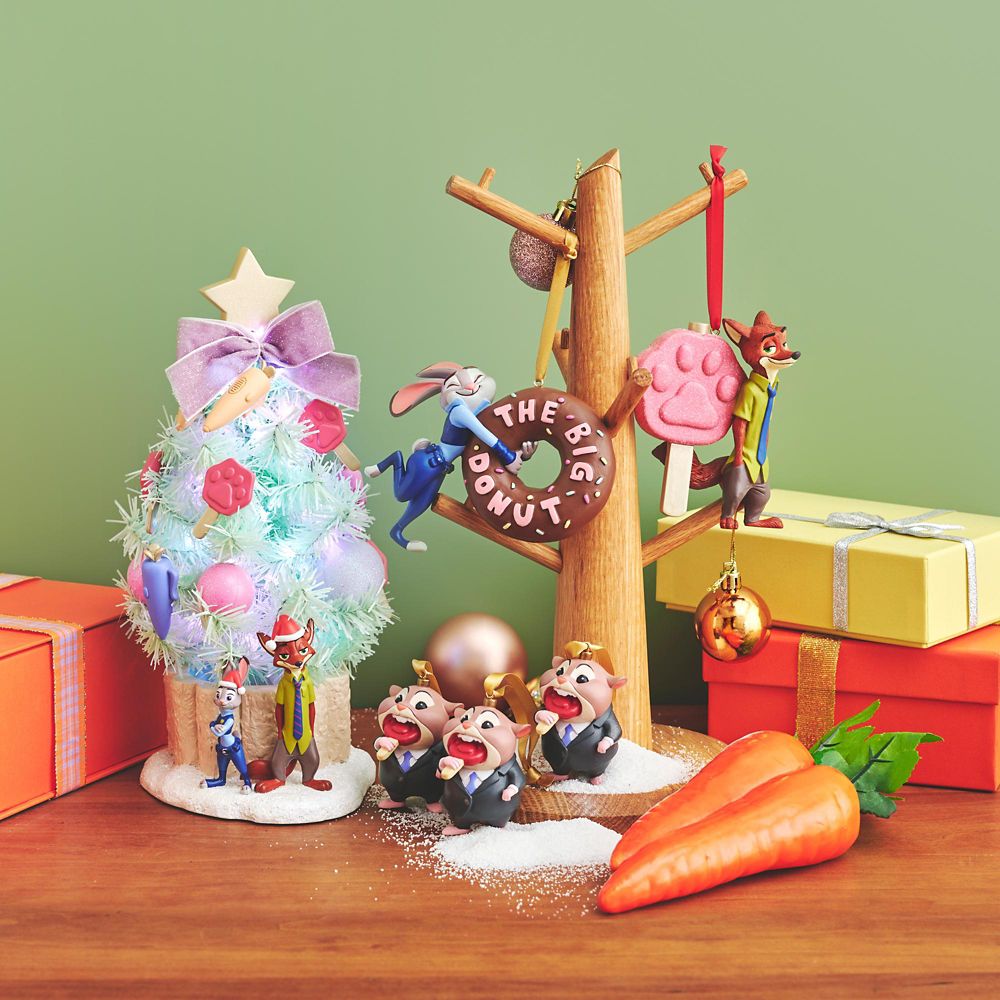 ズートピアオーナメント ディズニーストア ニック ジュディ レミング