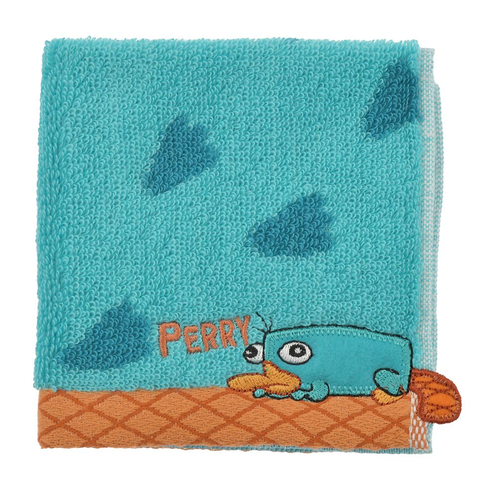 【再入荷】ペリー ミニタオル パターン フィニアスとファーブ