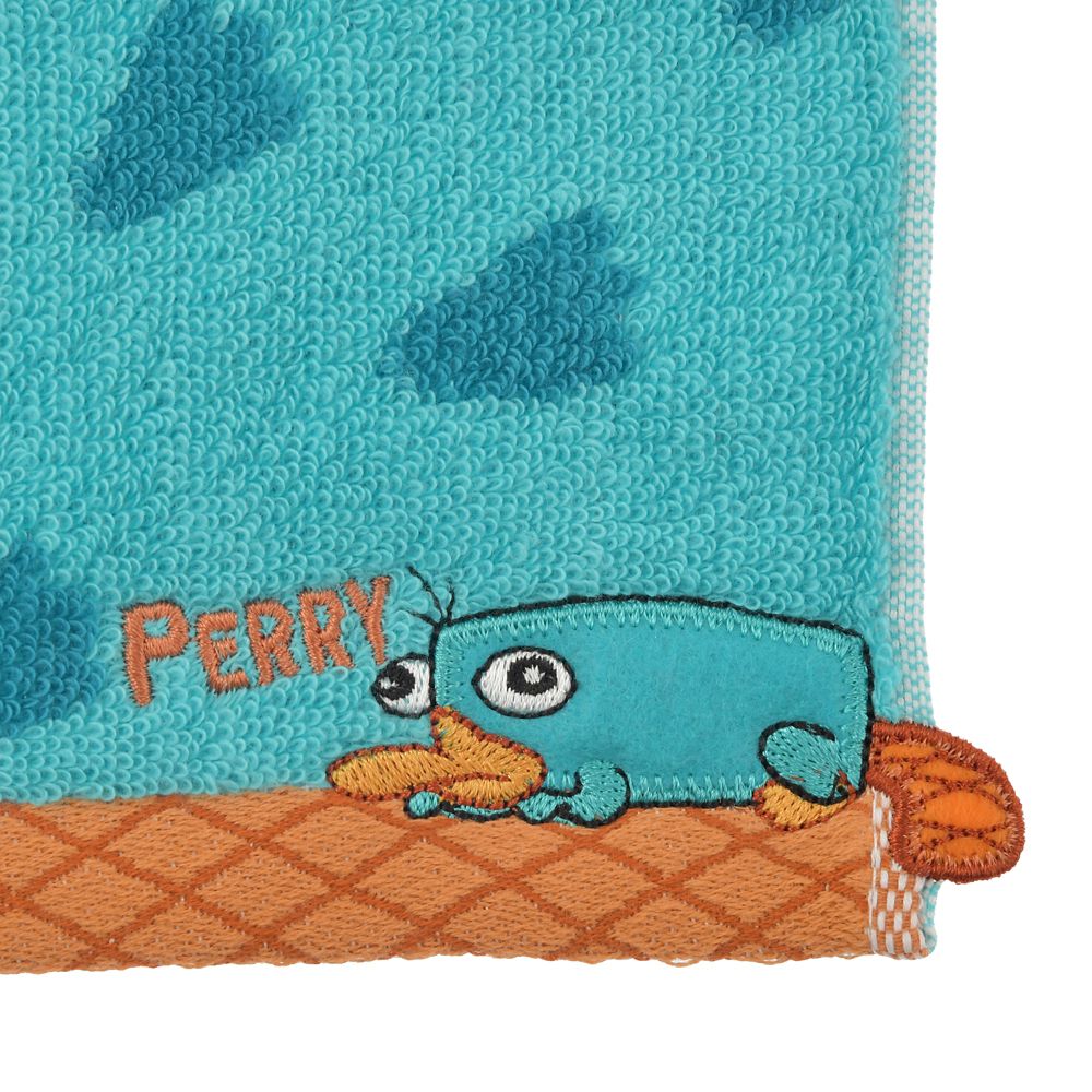 【再入荷】ペリー ミニタオル パターン フィニアスとファーブ