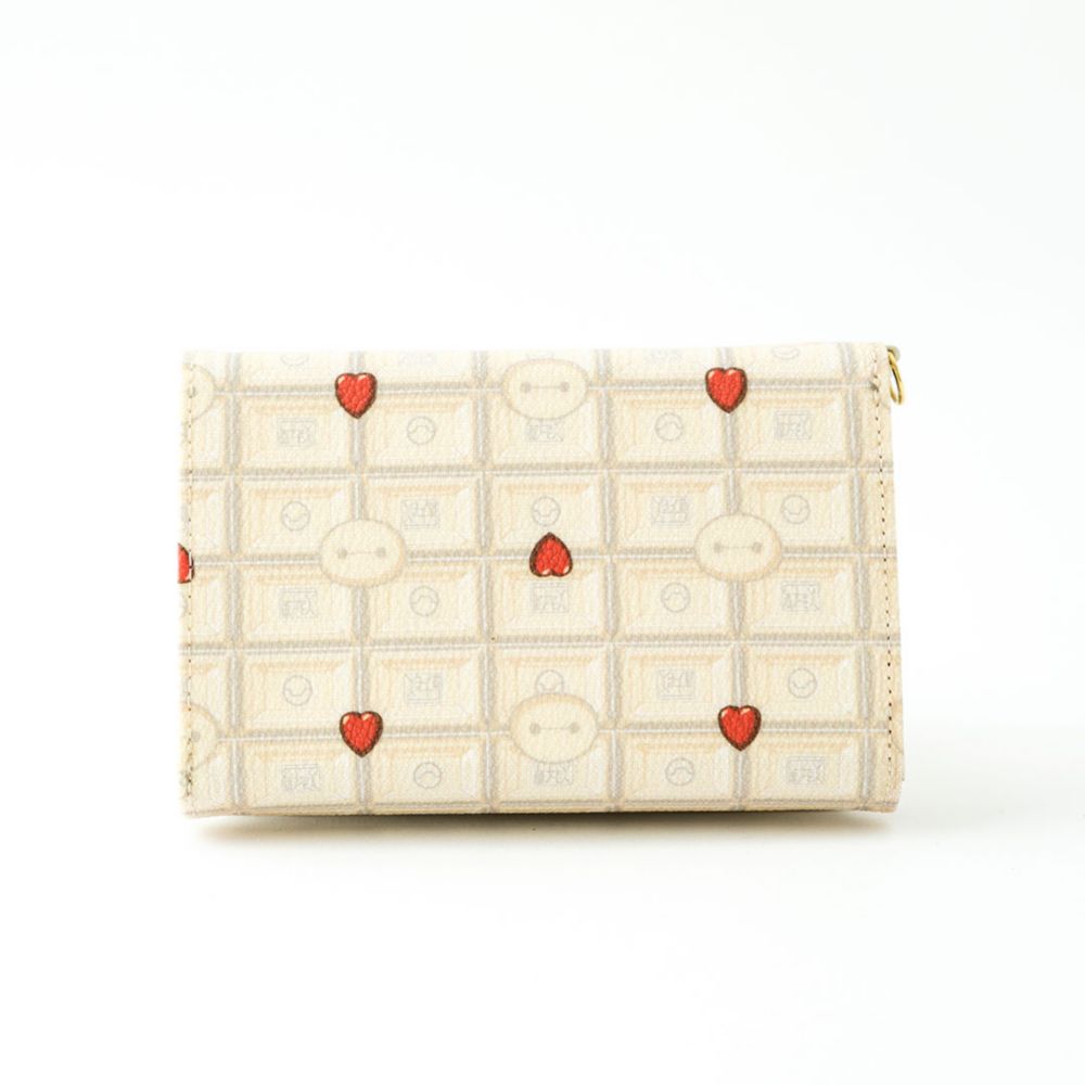 【キューポット】ベイマックス/ショートウォレット　チョコレート