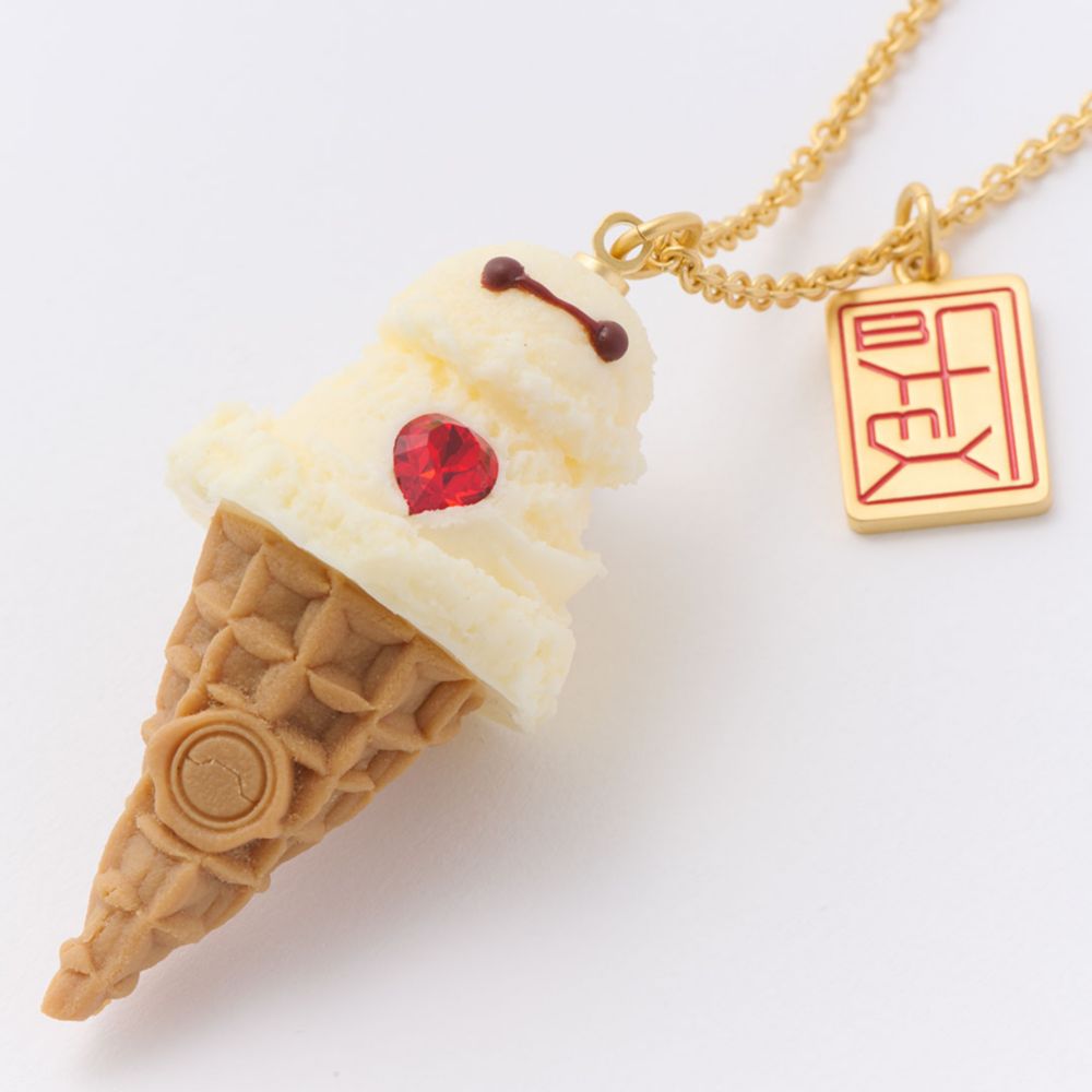 【キューポット】ベイマックス/ネックレス　アイスクリーム