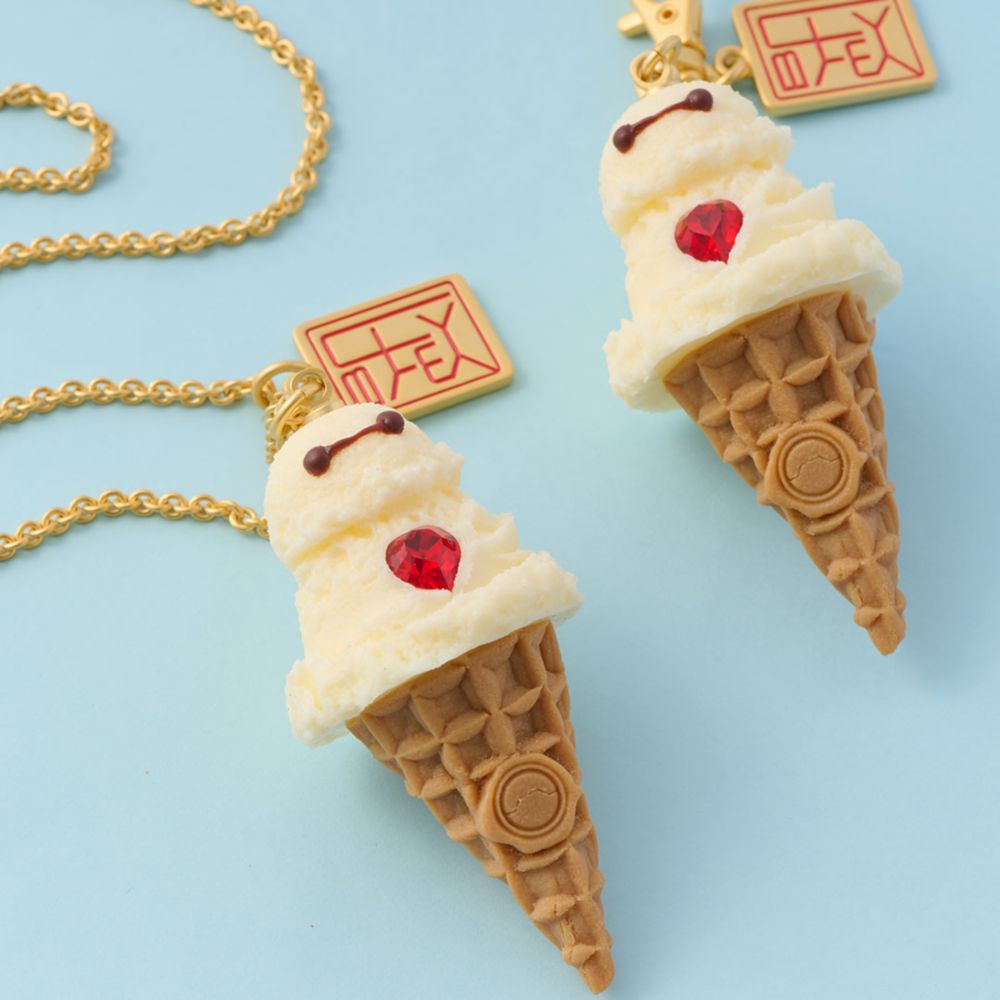 【キューポット】ベイマックス/ネックレス　アイスクリーム
