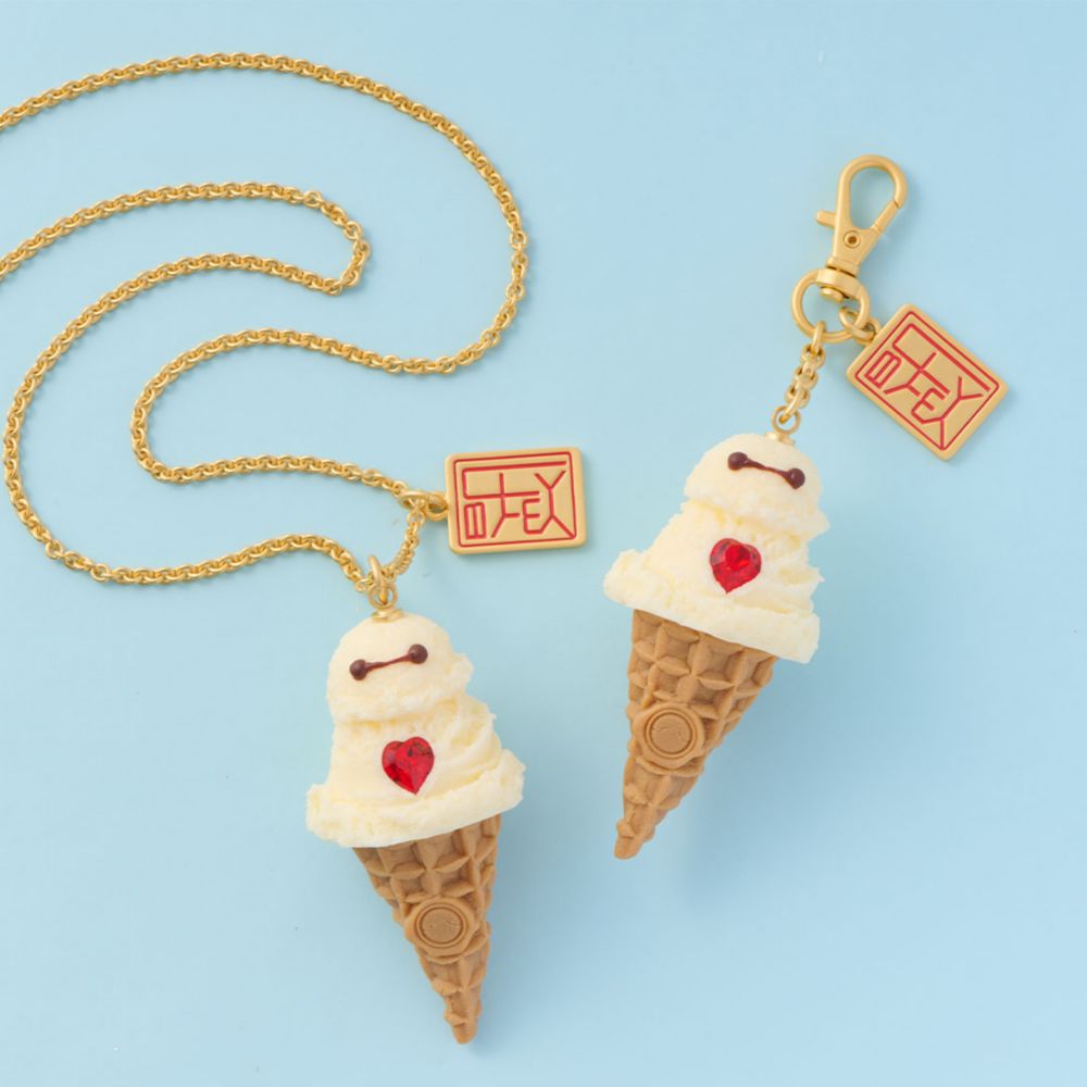 【キューポット】ベイマックス/ネックレス　アイスクリーム