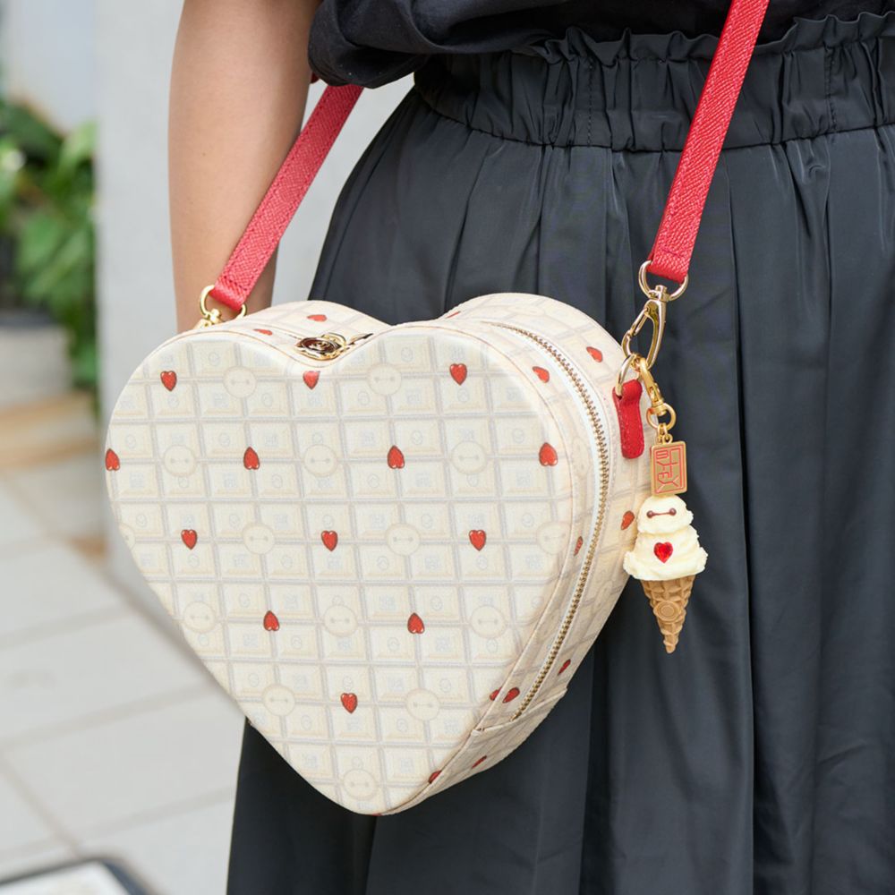 【キューポット】ベイマックス/バッグチャーム　アイスクリーム