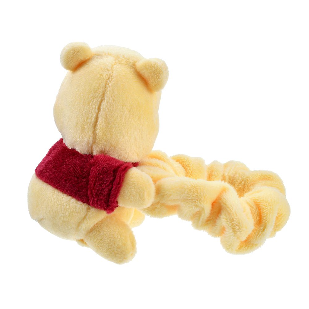 【再入荷】プーさん シュシュ だきつき ぬいぐるみ風