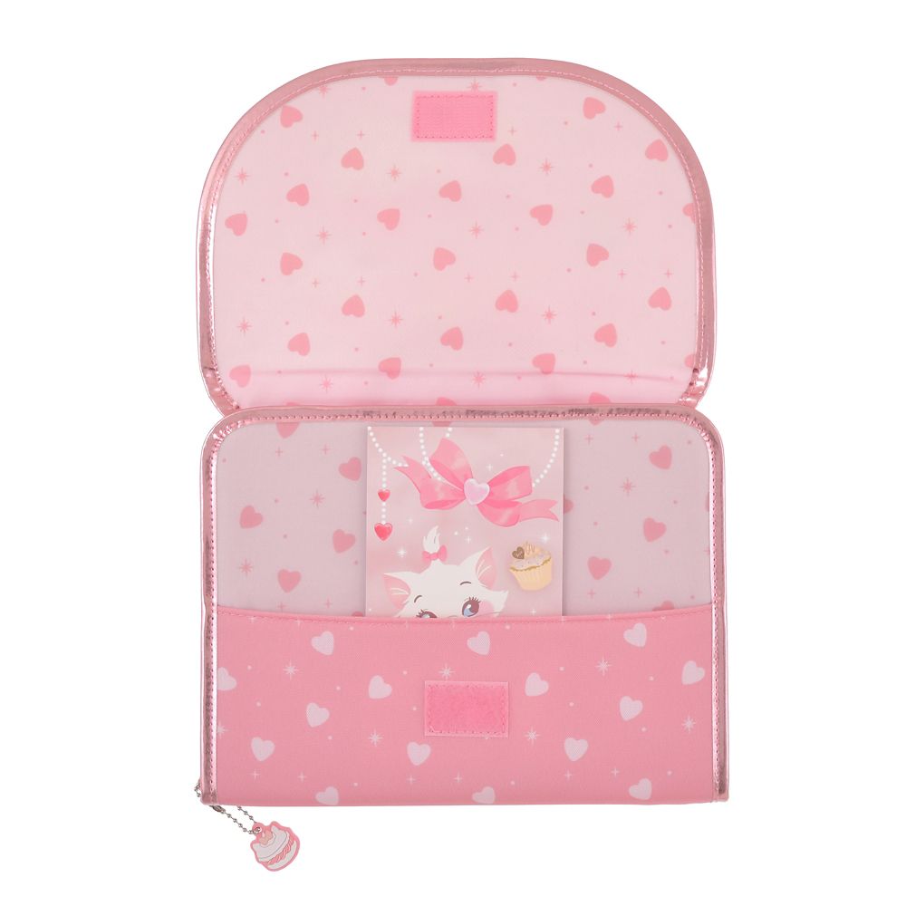 【再入荷】【キッズ用】マリー おしゃれキャット ステーショナリーセット フラップバッグ型 スイーツ＆ドレスアップ