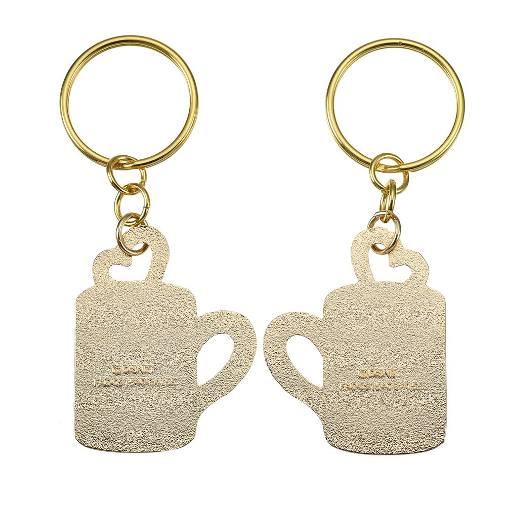 上海ディズニーランド スティッチ&エンジェル ペアキーチェーン