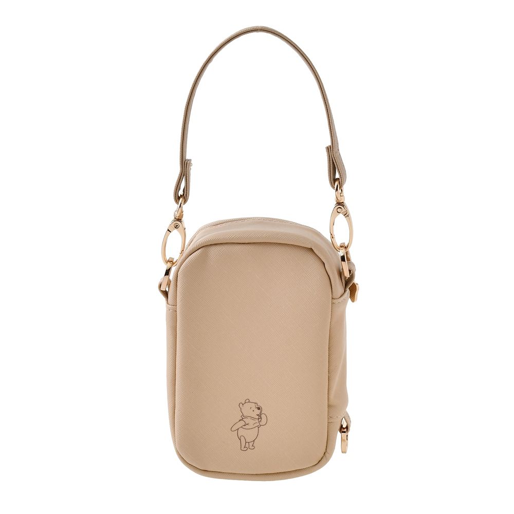 【再入荷】プーさん ポーチ ストラップ付き クリア窓