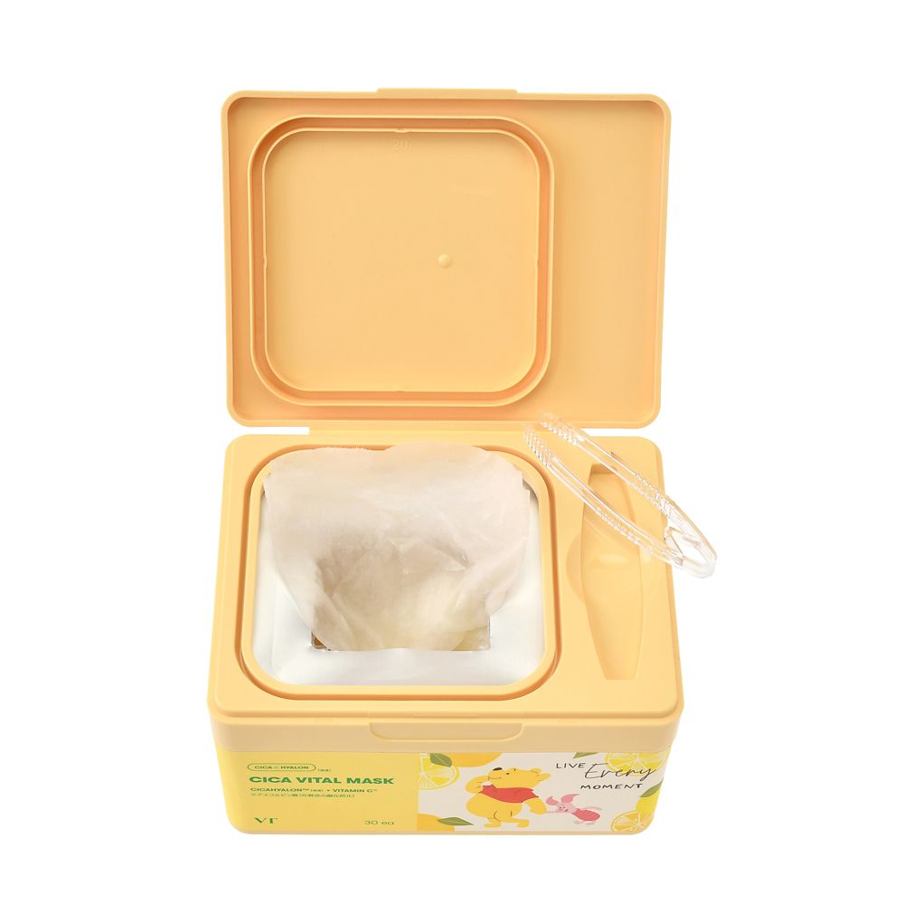 【再入荷】【VT COSMETICS】プーさん＆ピグレット フェイスマスク シカバイタル マスク 30枚入り Skin Care