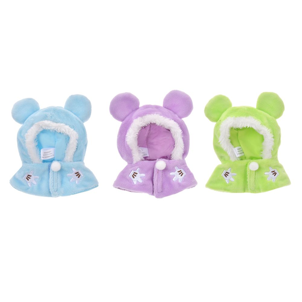 ディズニーストア　シークレットポンチョ　紫　3個まとめて ディズニーストア シークレットポンチョ 紫 3点 ディズニーストア公式