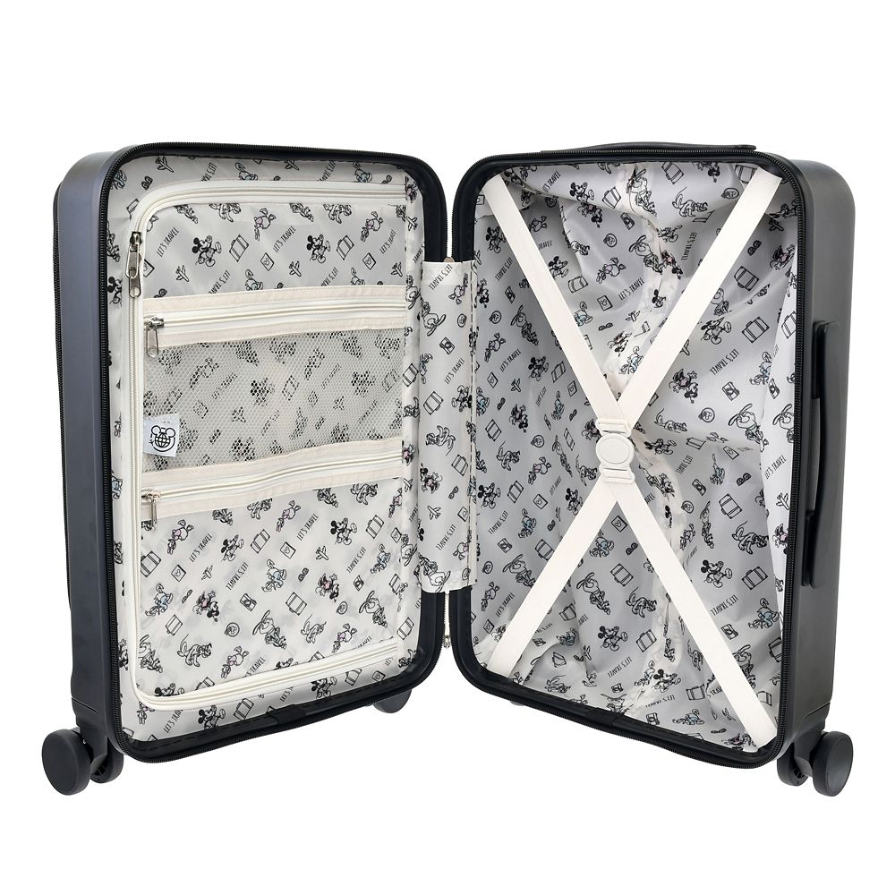 【再入荷】ミッキー スーツケース (S) 33L 機内持ち込みサイズ ブラック DISNEY TRAVEL