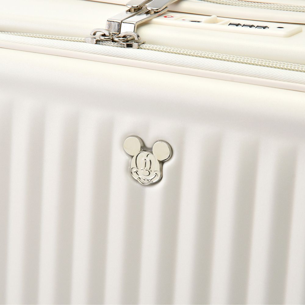 【再入荷】ミッキー スーツケース (S) 33L 機内持ち込みサイズ アイボリー DISNEY TRAVEL