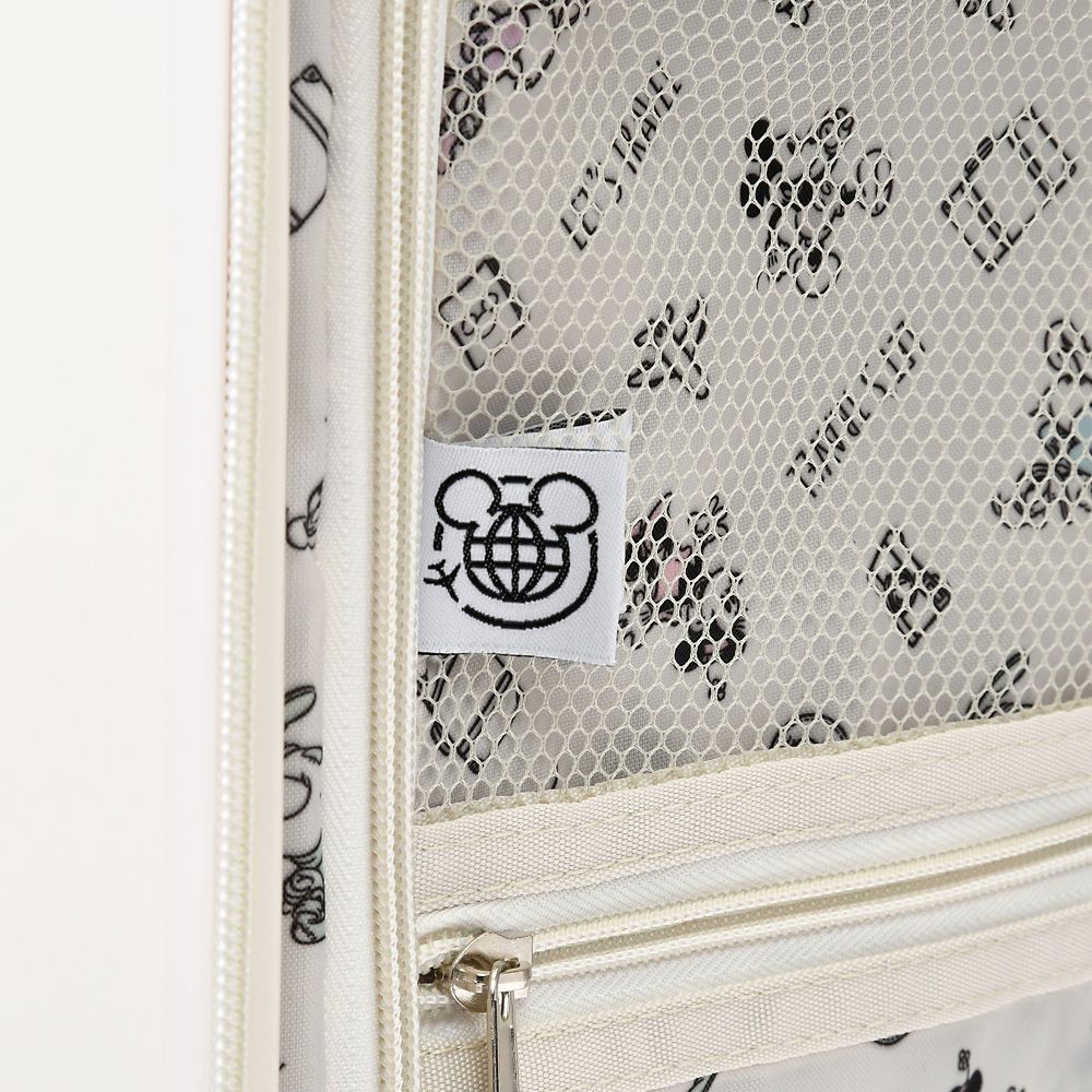 【再入荷】ミッキー スーツケース (S) 33L 機内持ち込みサイズ アイボリー DISNEY TRAVEL