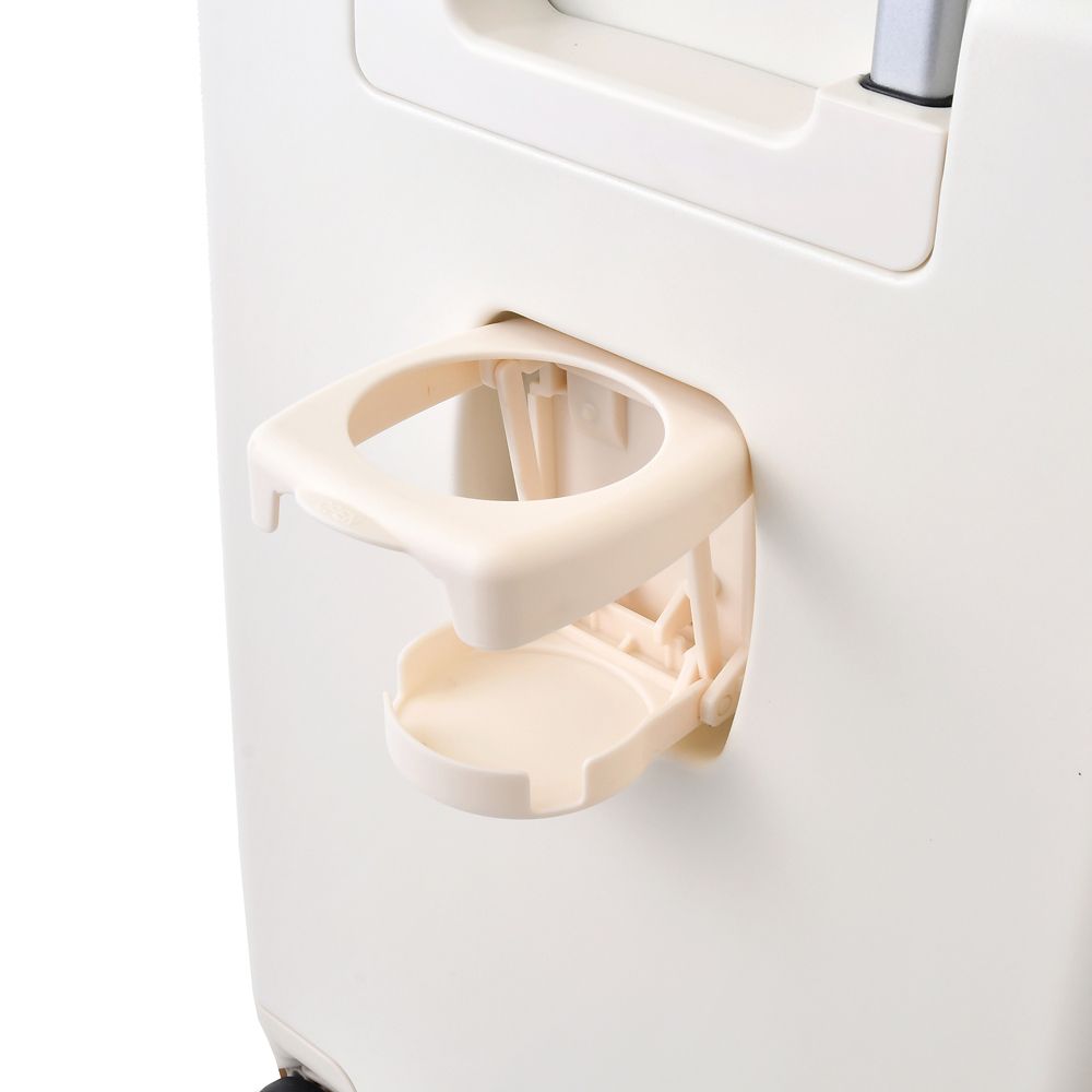 【再入荷】ミッキー スーツケース (S) 33L 機内持ち込みサイズ アイボリー DISNEY TRAVEL