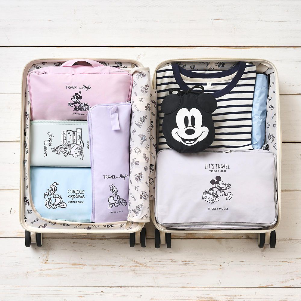 【再入荷】ミニー 衣類圧縮収納ポーチ(S)  DISNEY TRAVEL