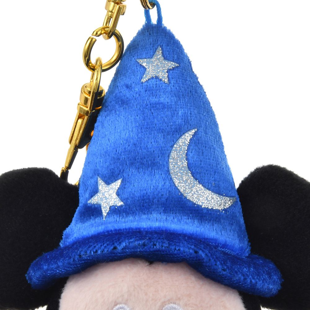 ミッキー ぬいぐるみキーチェーン ファンタジア　新品タグ付き とうとう買えた！マウジーのファンタジアミッキーのぬいぐるみ