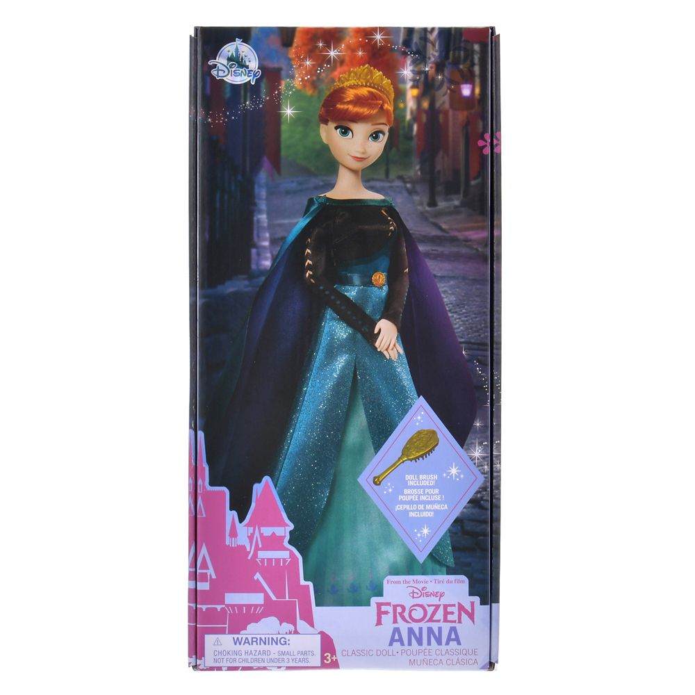 【再入荷】アナ クラシックドール ヘアブラシ付き アナと雪の女王２
