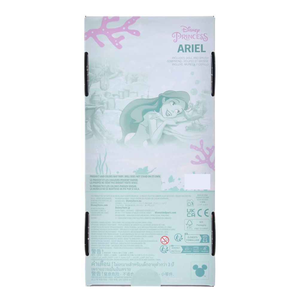 【再入荷】アリエル クラシックドール ヘアブラシ付き