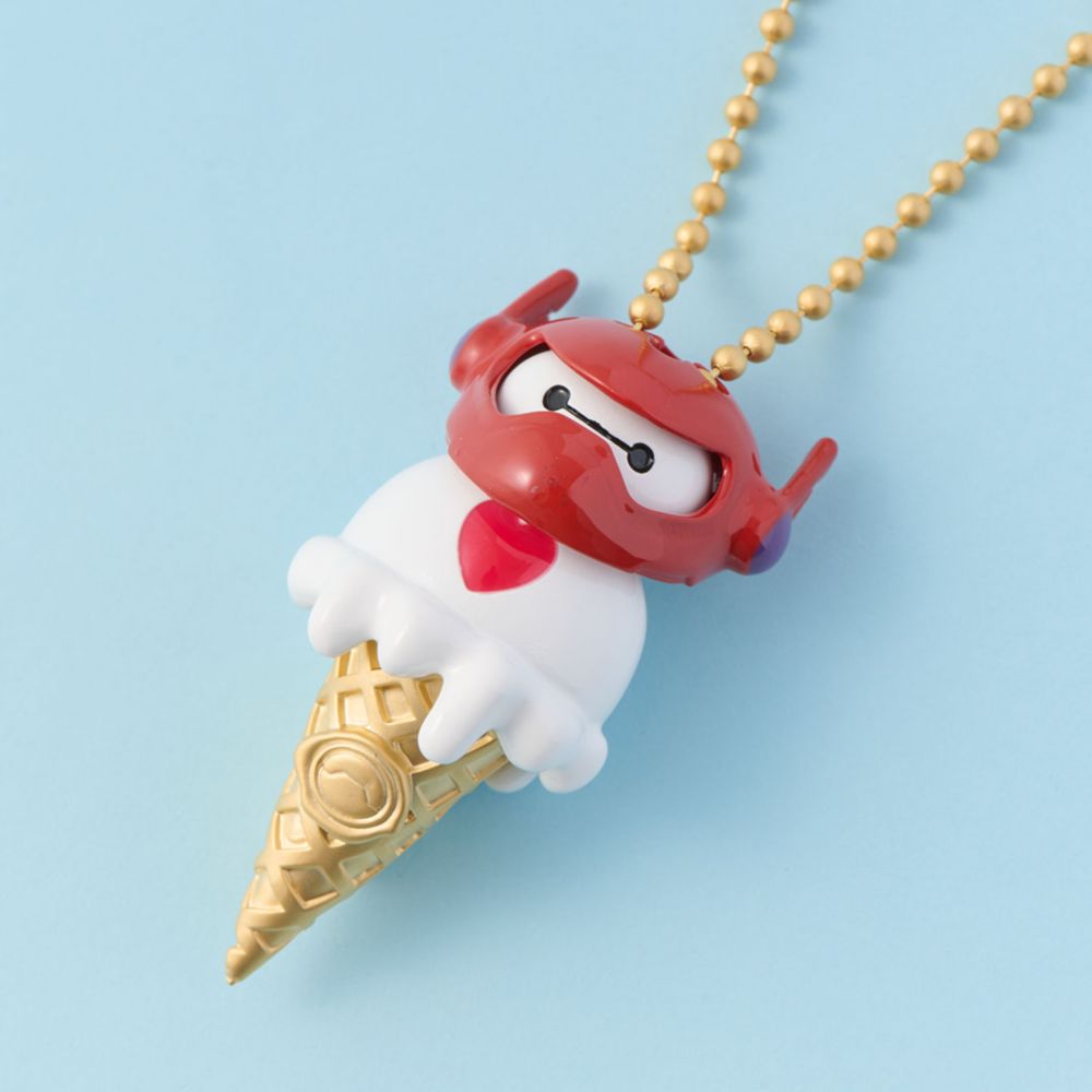 【キューポット】ベイマックス/ネックレス　ダブルアイスクリーム