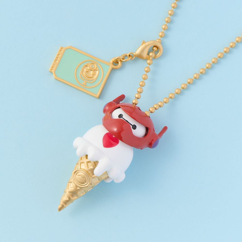 【キューポット】ベイマックス/ネックレス　ダブルアイスクリーム