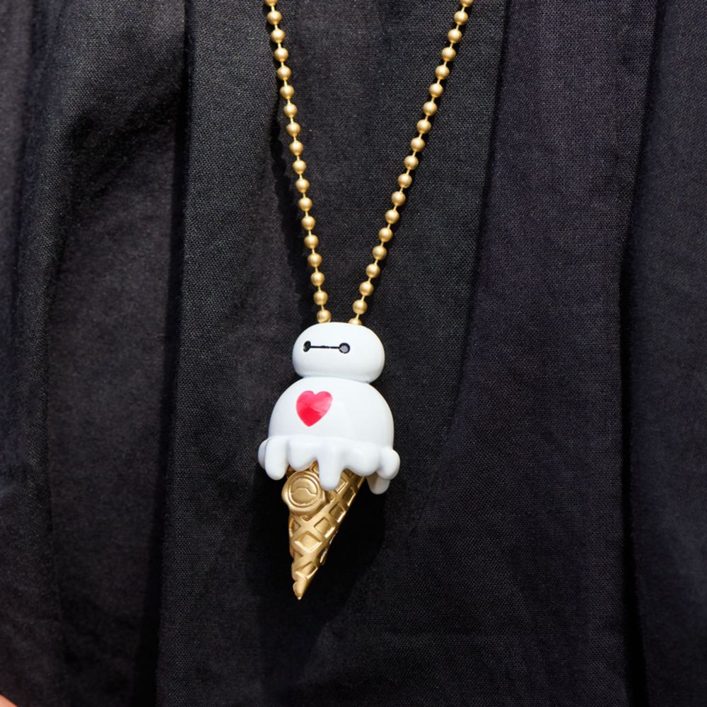 【キューポット】ベイマックス/ネックレス　ダブルアイスクリーム