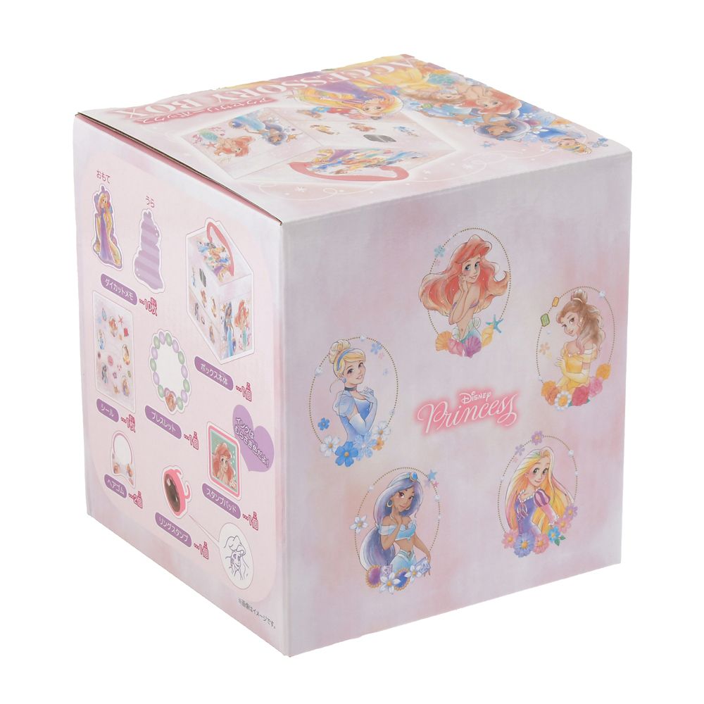 【キッズ用】ディズニープリンセス アクセサリー・ステーショナリー セット ボックス入り モチーフ