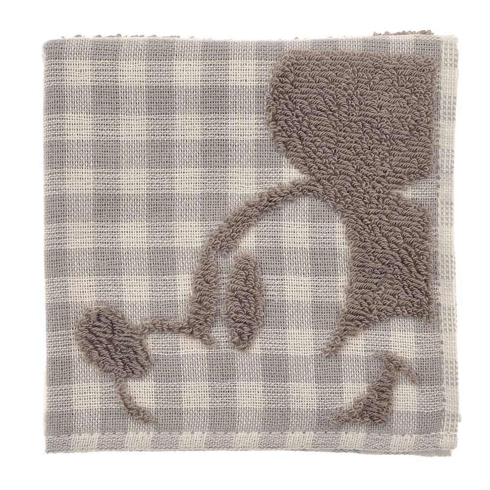 【再入荷】ミッキー ミニタオル ガーゼ ギンガムチェック