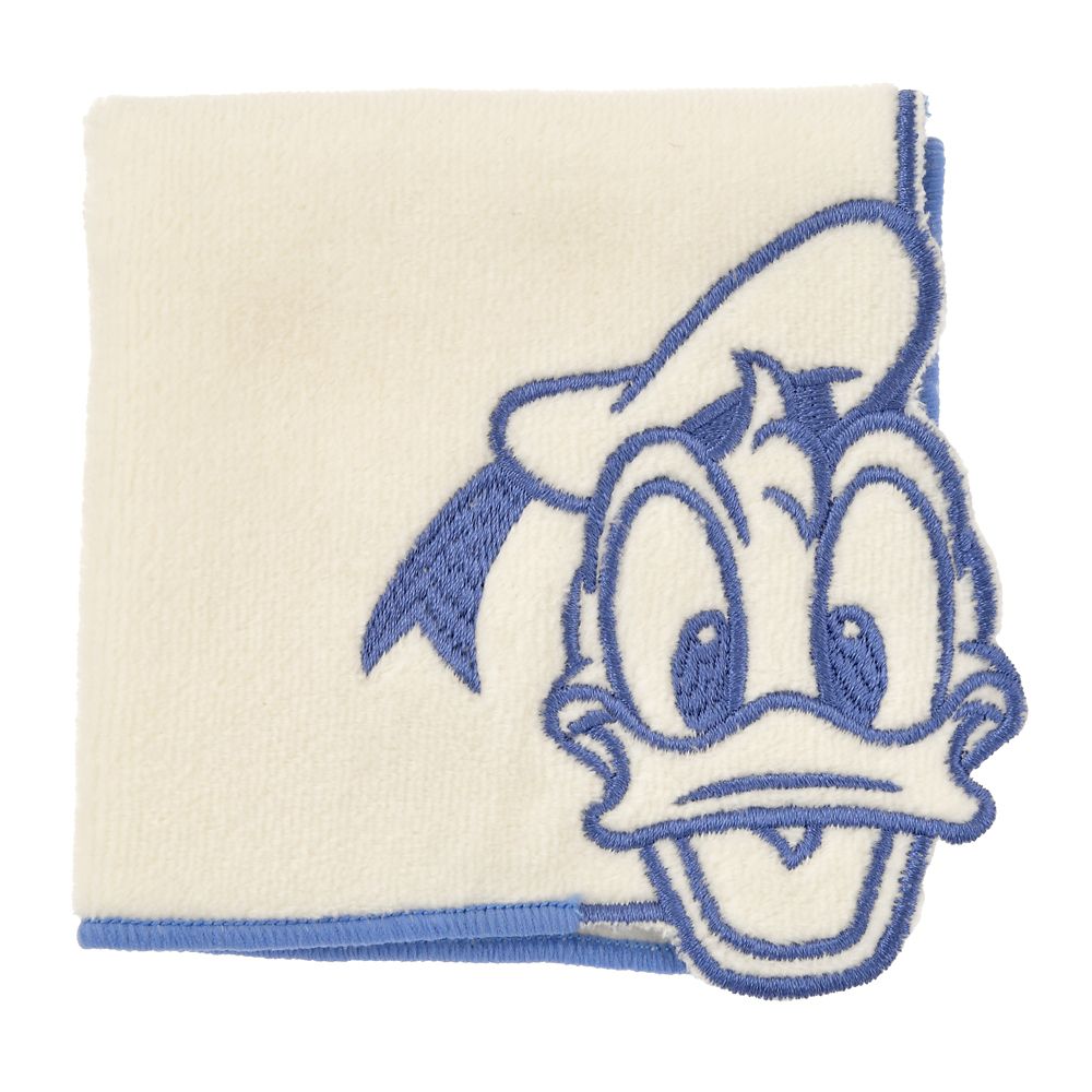 【再入荷】ドナルド ミニタオル ライン刺しゅう フェイス